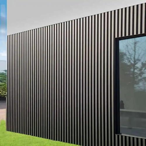 Factory Indoor Decorative Wood Plastic Composite PVC Coating Cladding Fluted Wall Board WPC Interior Wall Panel