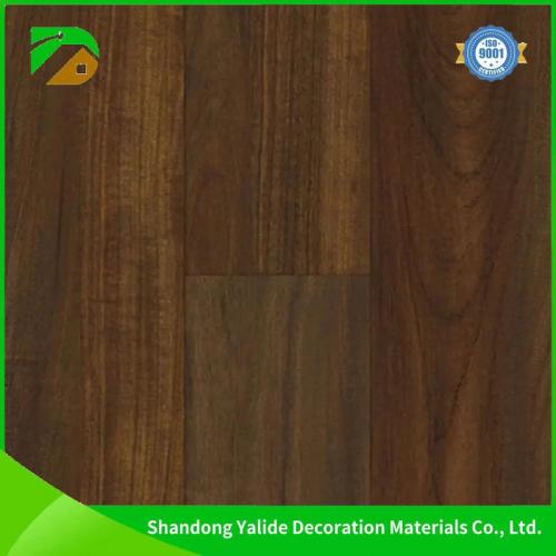 HDF MDF AC4 Wood Grain Dark Walnut Laminate Flooring in 7mm Thickness