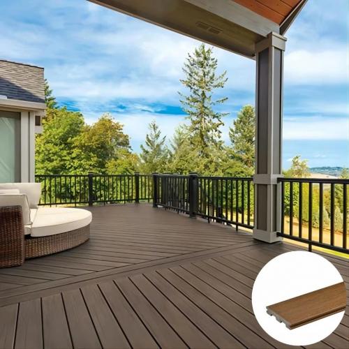 Hot Sale Outdoor WPC Decking Board Non-Slip Wood Plastic Compostite Flooring