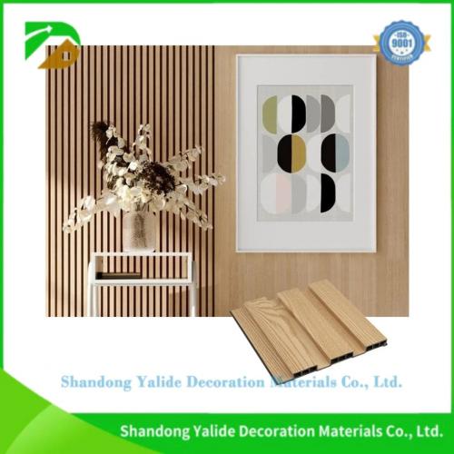 Luxury Outdoor WPC Wall Panels Waterproof Design Office Walls Ceiling Decoration Wood Plastic Composite Wall Cladding Panel