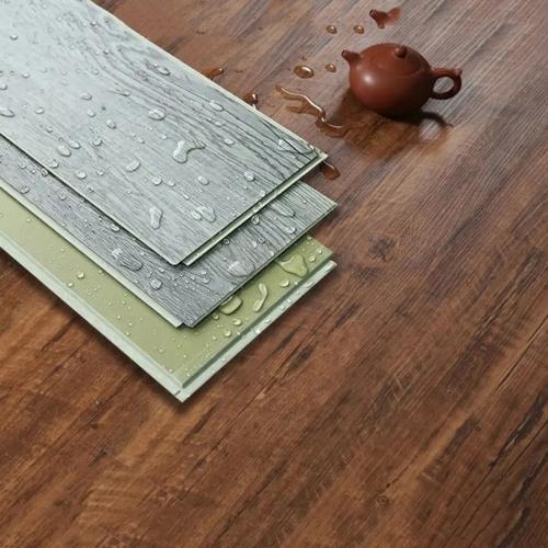 New Design Solid Core UV Coating Plastic 5mm 6mm 7mm Vinyl Plank Texture Waterproof SPC Flooring with Click System