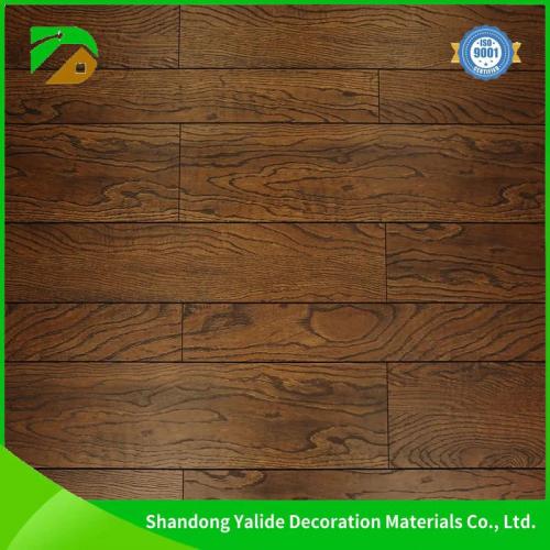 U/V Groove MDF HDF AC4 Imported Paper Engineered Laminate Flooring for Home Decoration